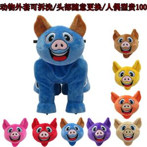 Quality Children electric toy car / child car prices plush toys / children's animal car battery wholesale