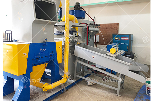 300KG/H Copper Wire Recycling Machine for Copper Sulfate Production Line in North America