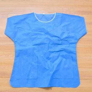 Quality S-XXXL Non Woven Hospital Surgical Scrubs Disposable Patient Gown With Pants wholesale