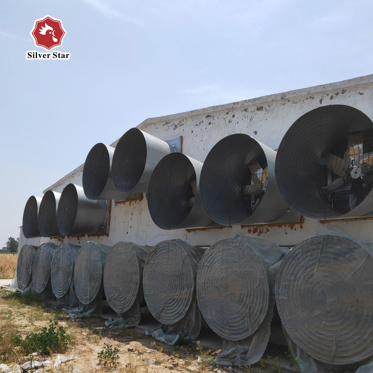 Poultry Equipment Ventilating Fan Chicken House Window Air 1000mm 1.5kw