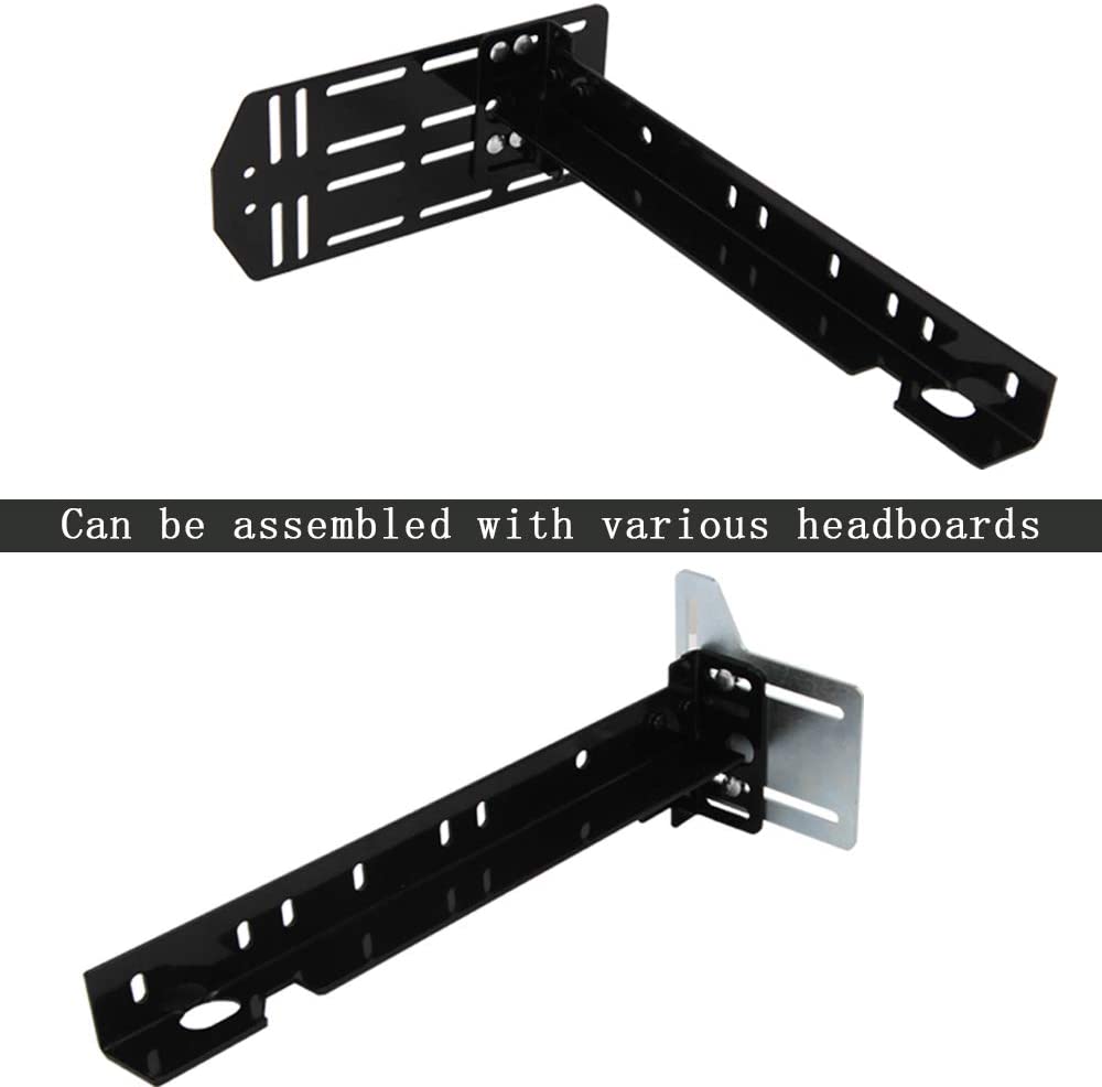 Structures Bolt-on Footboard Extension Brackets Attachment Kit Set of 2 0.3-3mm Thickness