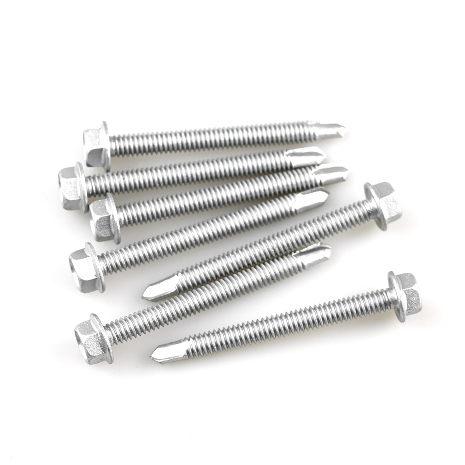 Ruspert Finish Stainless Steel Hex Head Self Drilling Screws for Electrical Appliances