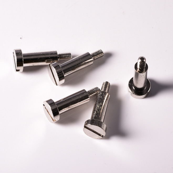 Stainless Steel Slotted Step Screw Step Machine Screws M5*6+10 