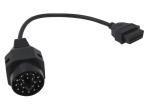 OBD OBDII J1962 Female to BMW 20 Pin OBD1 Male Connector Cable