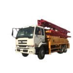 38m 140m3/H Used Truck Concrete Pump , Putzmeister Boom Pump High Efficiency