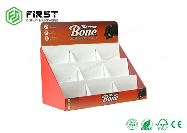Customized Retail Advertising Promotion POP Paper Cardboard Counter Top Display