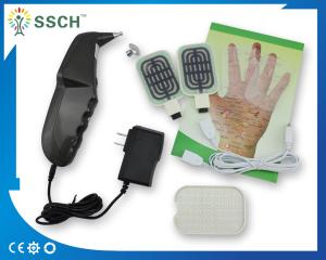 Quality Black Sub Health Analyzer With Electrode Heating Pads Probes For Acupuncture Stimulation wholesale