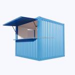 10ft Fast Food Mini Mobile Container Coffee Bar Houses Modern Design Outdoor