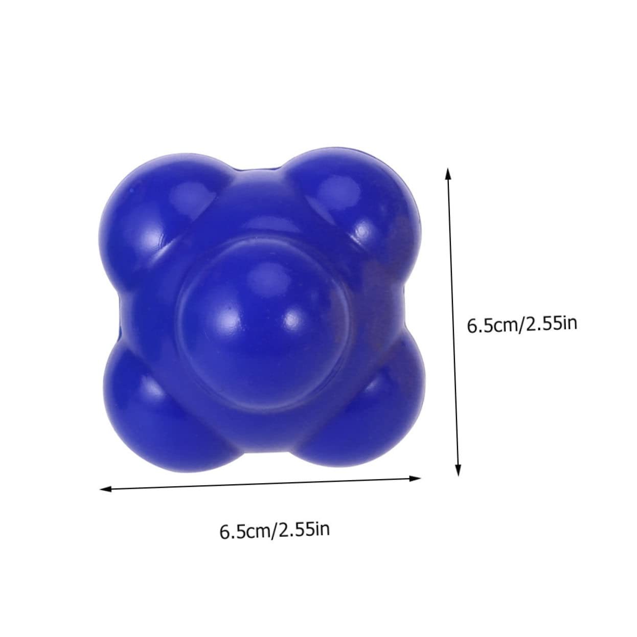 Hand-Eye Coordination Agility Trainer For Baseball , Silicone Rubber Reaction Ball