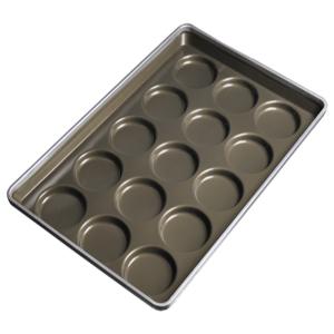 Quality Rk Bakeware China-738X503 Size 5 Inch Macdonald Big Mac Hamburger Bun Pan Tray wholesale