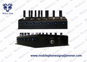 Quality GPS Satellite Mobile Phone Scrambler , Cordless Phone Jammer 24W Total Output wholesale
