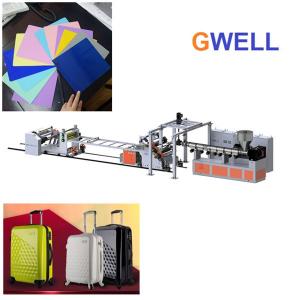 China ABS Plastic Sheet Extrusion Machine Process Parallel Twin Screw Extruder on sale