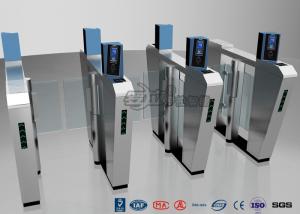 Quality Waist Height Turnstile Security Systems , Face Recognition Speed Fastlane Turnstile wholesale