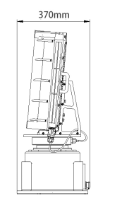 Dual Mode Scanning Border Surveillance Radar High Adaptability