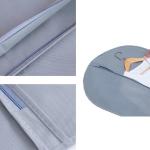 Zipper Storage 120cmx60cm 80gsm Non Woven Suit Cover