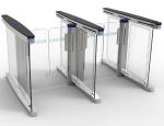 AC110V Sliding Security Gates 50W High Speed Turnstile Entry Systems