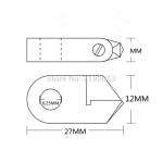 High Accuracy 120 Degree 0.3mm Posalux Diamond Tools