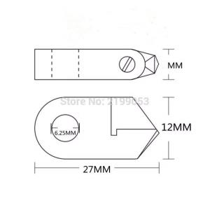 Quality High Hardness 0.25mm 180 Degree Posalux Diamond Tools wholesale