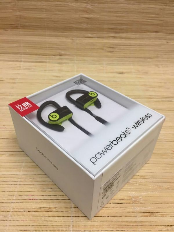 Beats by Dr. Dre Powerbeats 3 Wireless Kopfhörer Headphones Bluetooth gelb from golden rex group ltd