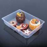 FDA Certificated Square Food Trays Plastic Disposable