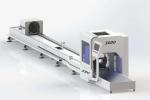 2000w IPG raycus cnc fiber laser cutting machine for 6m length steel metal pipe