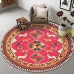 Persia Style Living Room Floor Carpet Circular Carpet Rugs Nonslip