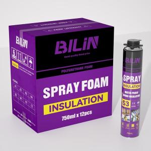 Quality 900ml Expandable PU Foam Spray High Bonding Mildew And Erosion Resistant wholesale