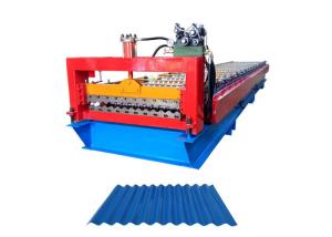 Quality Building Material Corrugated Steel Panel Roll Forming Machine Roller Diameter 80MM wholesale