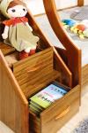modern Zingana wood children bunk bed furniture