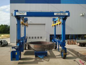 Quality Safety Overload Limiter Rubber Tired Gantry Crane 80 Ton Easy Operation wholesale