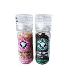 Ceramic 140mm 149g 100ml Glass Bottle Empty Jar Grinder