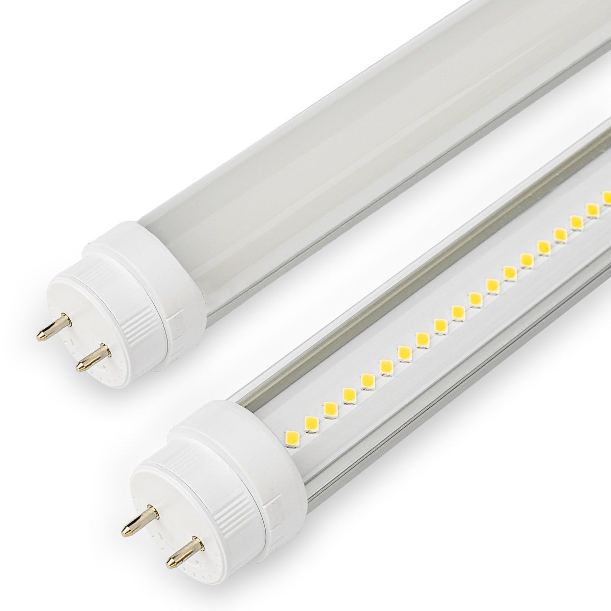 CRI>95Ra T8 LED Tube High Luminous Ballast Bypass Required and Dual-end Powered