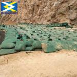 Non Woven Geotextile Geobag Used In Embankment Protection Customized