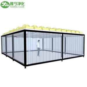 Quality Stainless Steel 304 Class 100000 FFU Clean Room with Air Shower wholesale