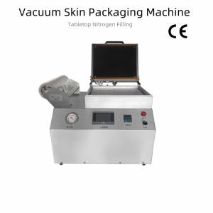 Quality 304SUS Single Chamber Skin Pack Tray Sealing Machine Vacuum Tray Sealer Machine For Meat wholesale