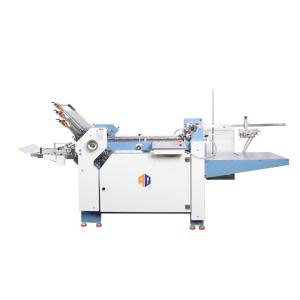 Quality Industrial A4 Size Paper Folding Machine , Auto Paper Folder With 6 Buckle Plate wholesale