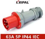 63A 380V industrial power supply waterproof plug connector combination