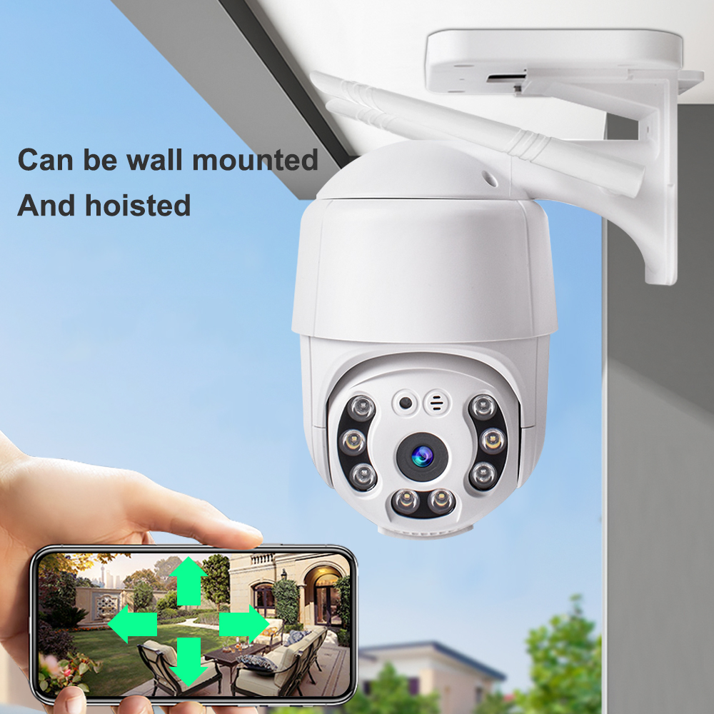 HD 3MP Night Vision Outdoor Waterproof CCTV PTZ Camera Home Security IP Camera Wireless Network Cam Wifi Camera