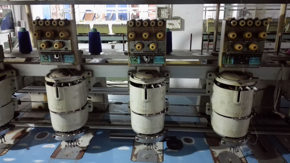 Barudan Used Multi Head Embroidery Machines , 300 X 350 / 350mm Emb.Area