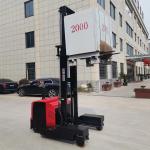 1500kg-2000Kg Electric Pallet Stacker 3m Lifting Height Multi Directional Narrow