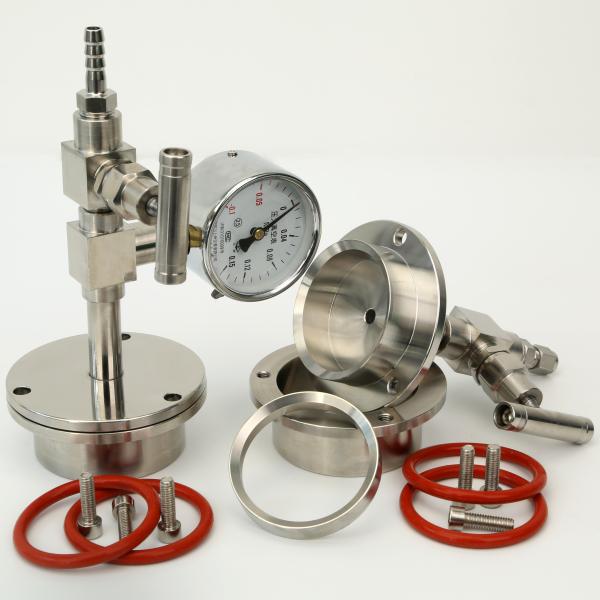 Excellent Corrosion Resistance FL001 Tube Furnace Flange for Semiconductor