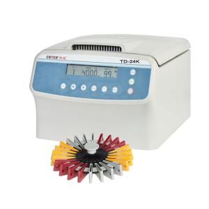 Quality TD-24K Medical Centrifuge Machine Low Speed for Blood Type Card wholesale