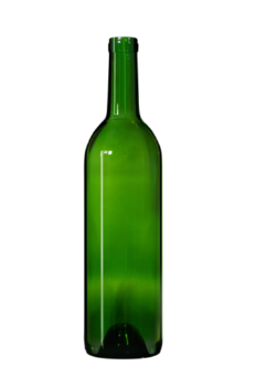 Hot Stamping Clear 750ml Bordeaux Glass Bottle for Cabernet Sauvignon Wine Packaging