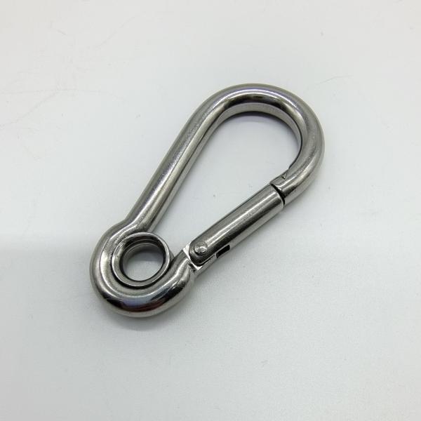 Cheap DIN5299 Stainless Steel 304 316 Marine Snap Hook With Eyelet for sale