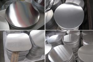 Quality 1050 1060 1100 3003 Aluminium Sheet Circle / Round Metal Circles For Cooking Utensils wholesale