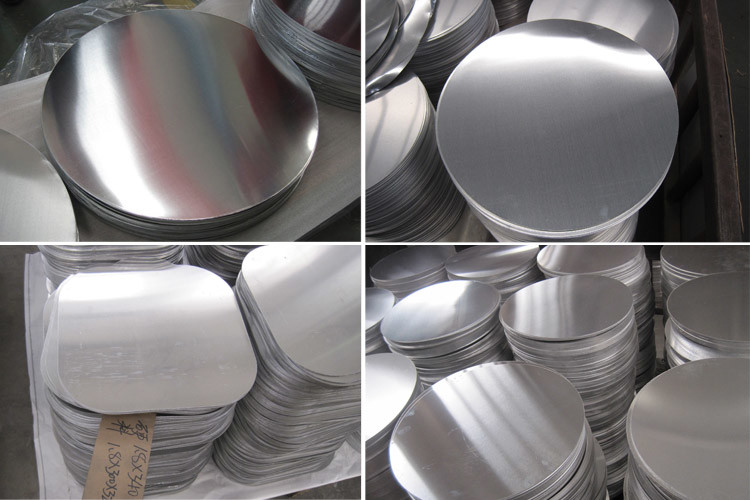 0.5mm-6mm Thickness Aluminum Sheet Circle for Cookware Utensils
