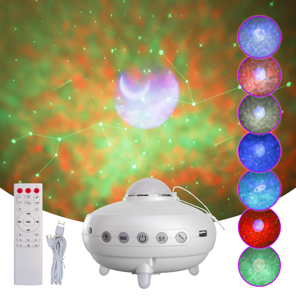 2022 New Star Projector Night Light 12 Constellations Projection Night Light for Home Holiday Decoration Gift