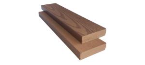 Quality Flat Grain Extruded Solid 70mm 19mm WPC Fence Panels wholesale