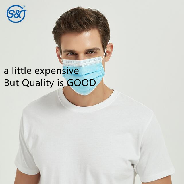 S&J Non-medical face mask 3 ply disposable face mask non-medical non woven medical Face Mask
