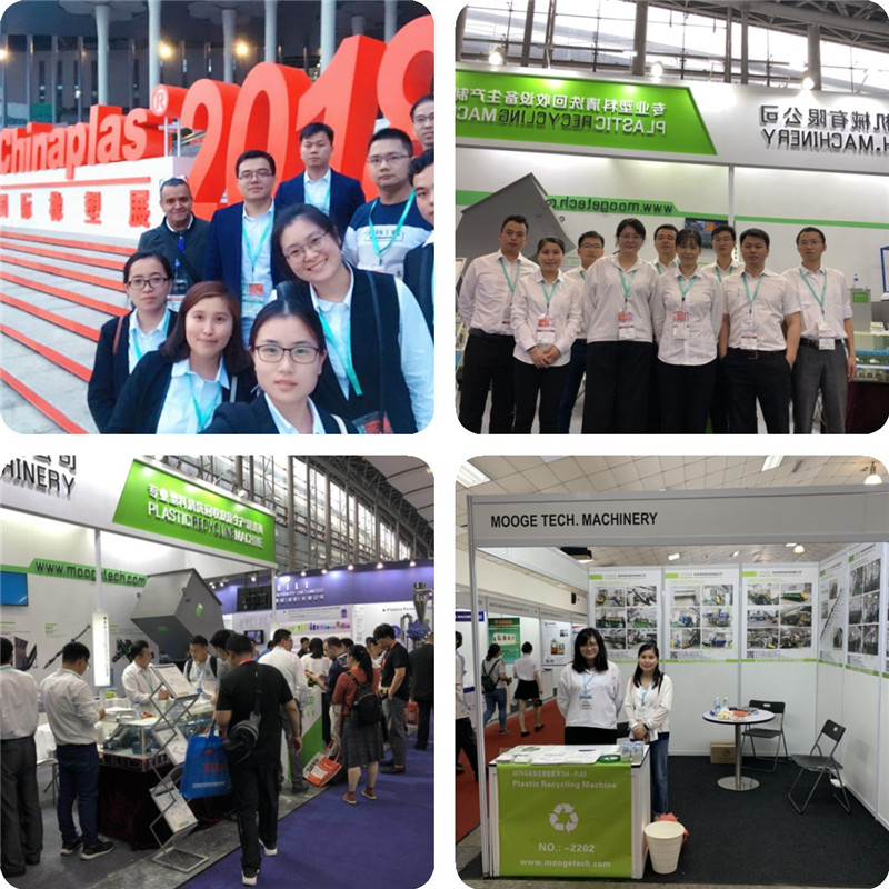 PET PP Plastic Crushing And Washing Machine 500kg/H Recycling Line